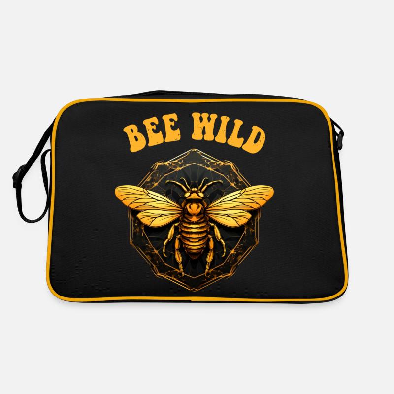 Bee Art Beekeeper Beekeeper Saying Quote Retro Bag
