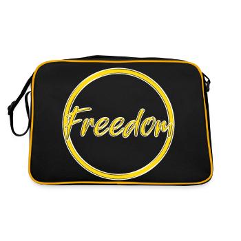 Liberté - Sac Retro - noir/or - Dos