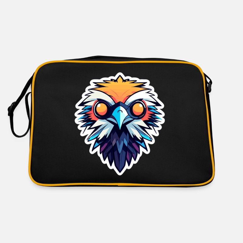 Eagle Bird Drawing Retro Bag