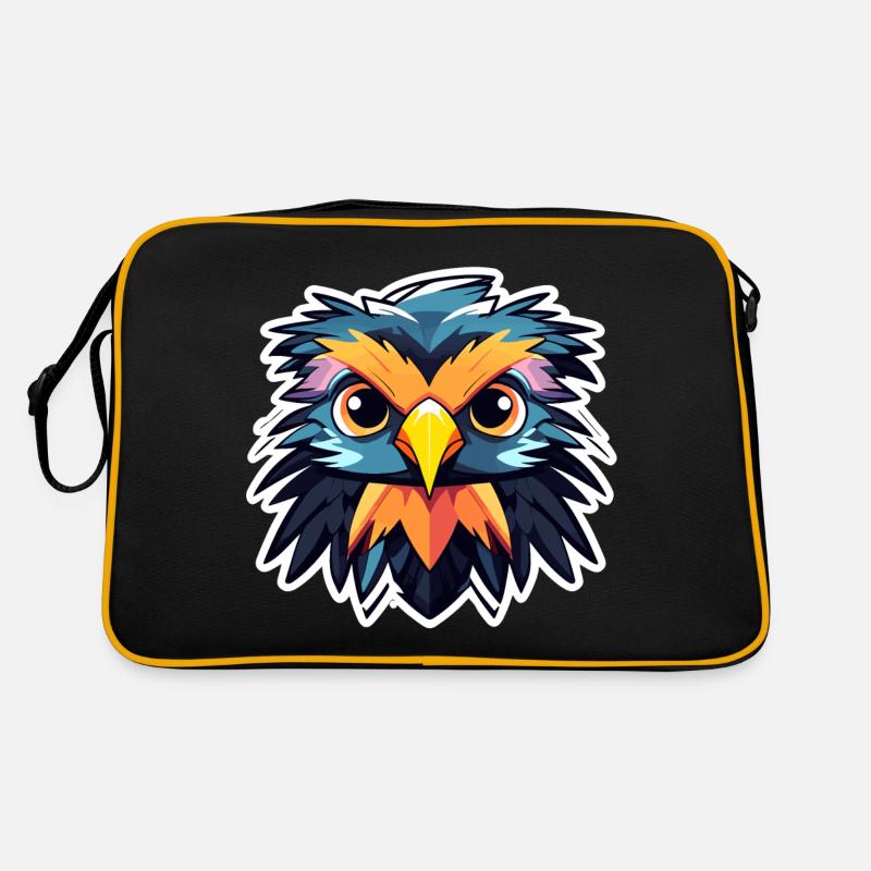 Eagle Bird Drawing Retro Bag