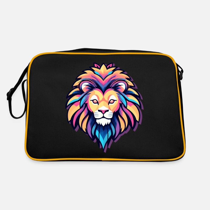 Dessin de Lion Sac Retro