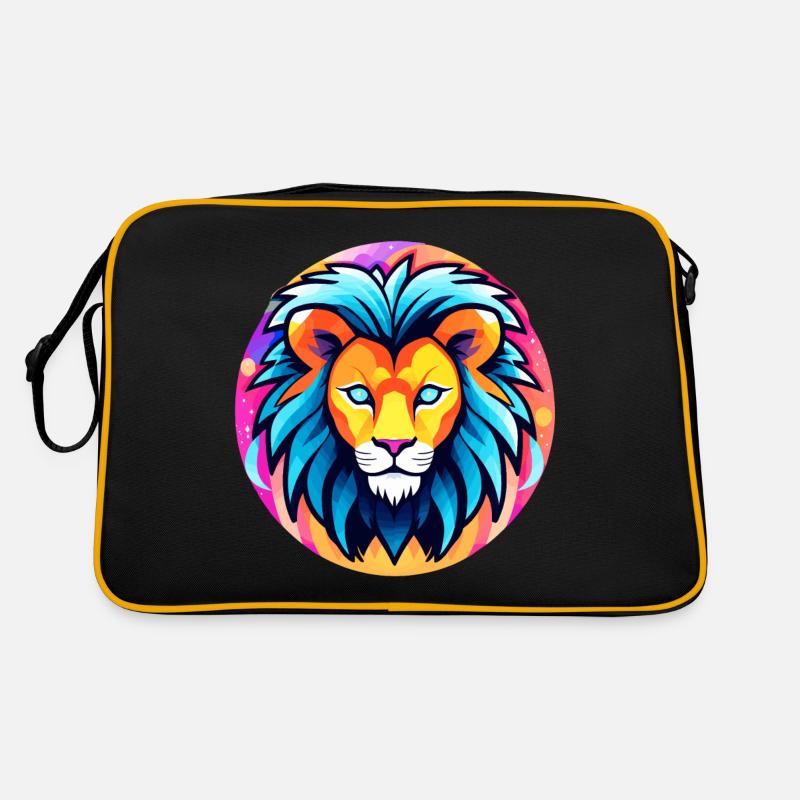 Dessin de Lion Sac Retro