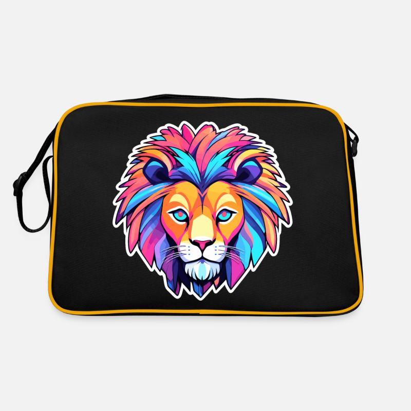 Dessin de Lion Sac Retro
