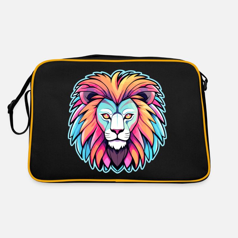 Dessin de Lion Sac Retro