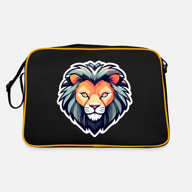 Dessin de Lion Sac Retro