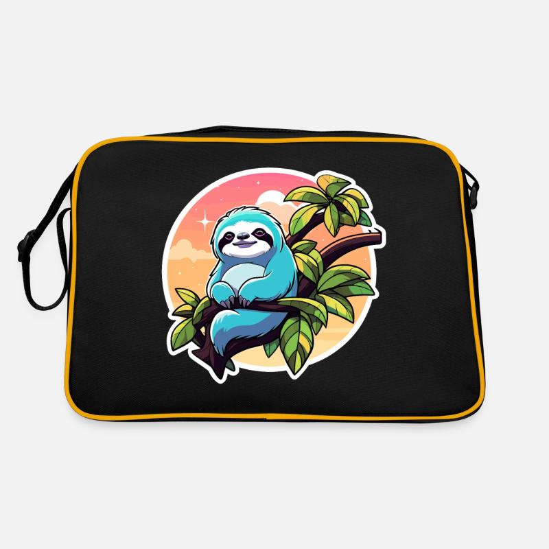 Dessin paresseux Sac Retro