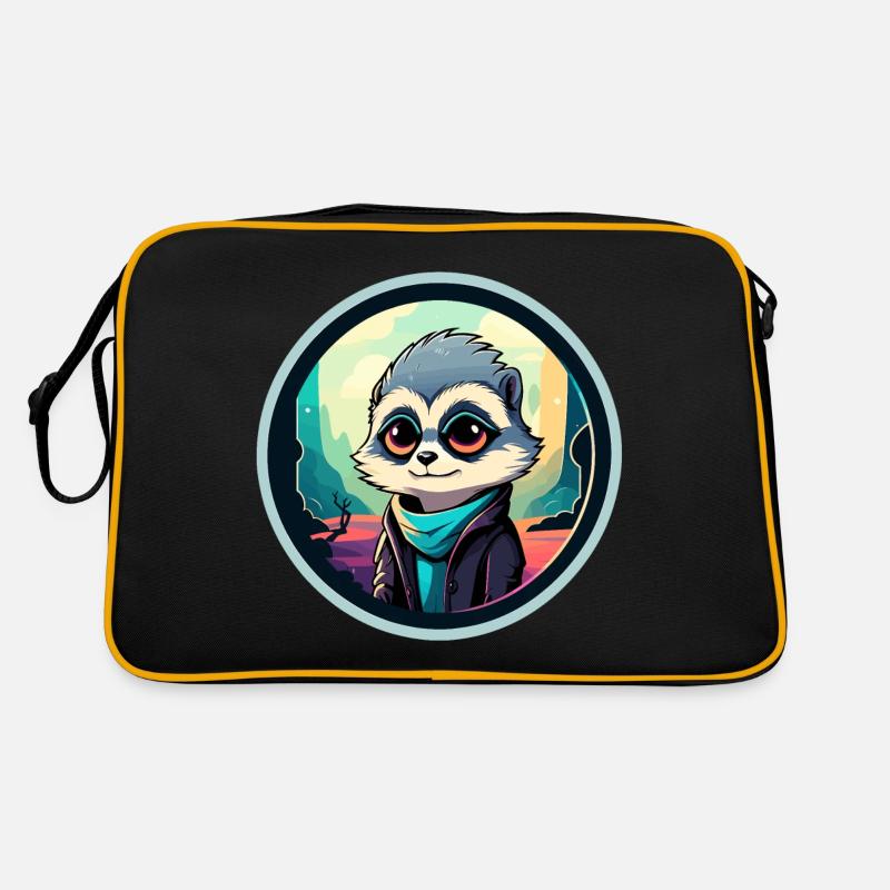 Dessin de suricate Sac Retro