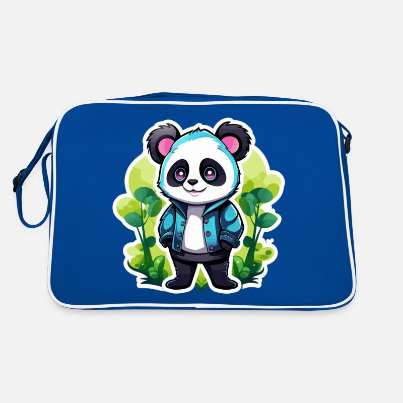 Dessin de panda Sac Retro