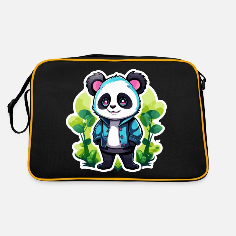 Dessin de panda Sac Retro