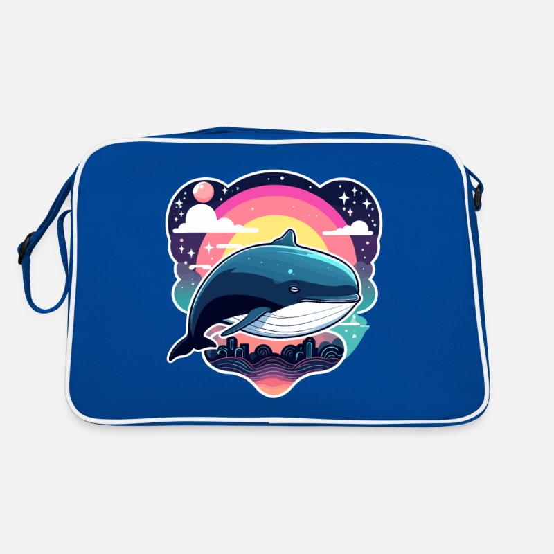Wal Illustration Retro Tasche