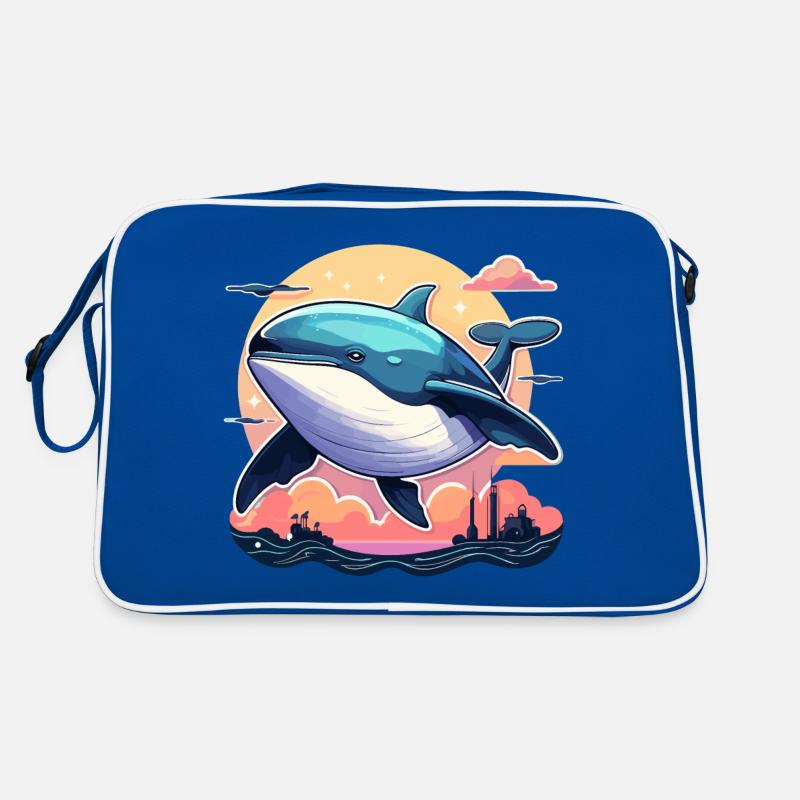 Wal Illustration Retro Tasche