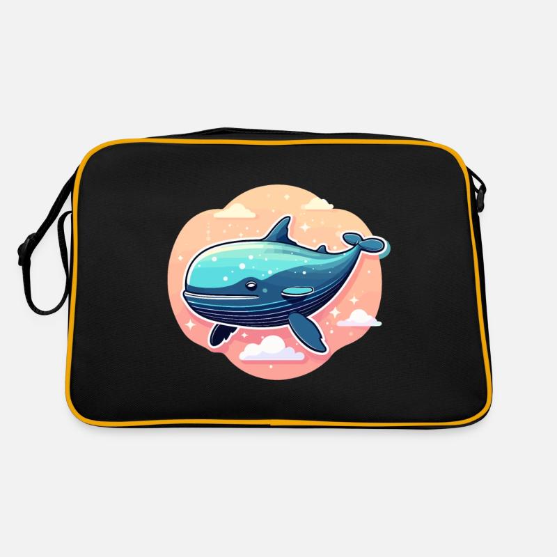 Wal Illustration Retro Tasche