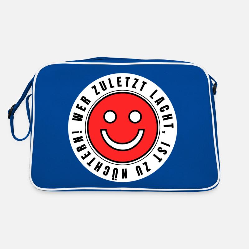 Celui qui rit le dernier est trop sobre ! Sac Retro