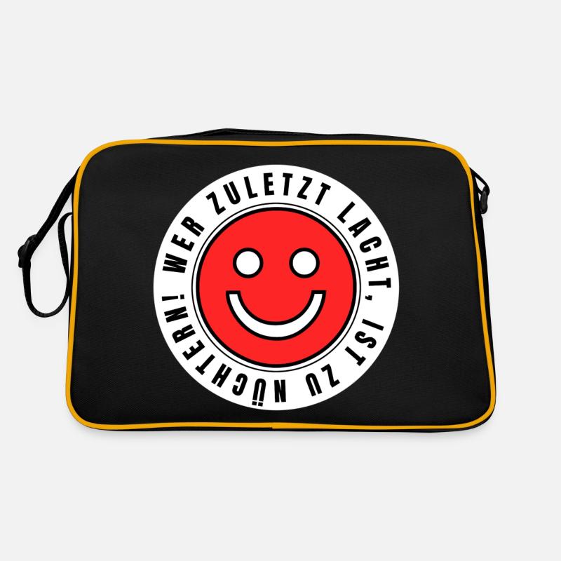Celui qui rit le dernier est trop sobre ! Sac Retro