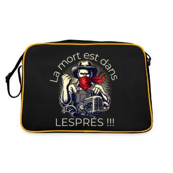 La Mort est dans LESPRÉS - Sac Retro - noir/or - Dos