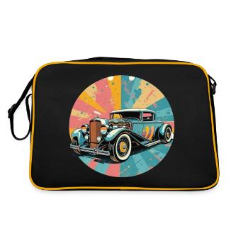 Hot Rod rétro - Sac Retro - noir/or - Dos