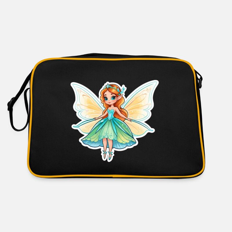 Fairy Fantasy Illustration Retro Bag