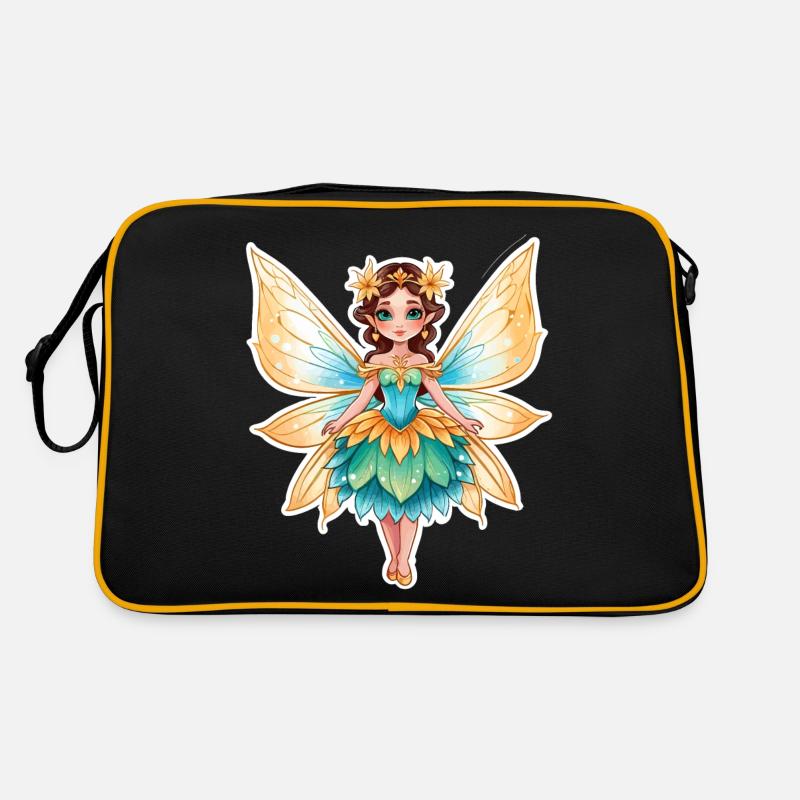 Fairy Fantasy Illustration Retro Bag