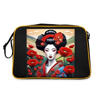 Asian Beauty #12 - Sac Retro - noir/or - Dos