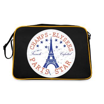 Paris Star Iconic Champs-Elysées Elegancee - Retro Bag - black/gold - Back