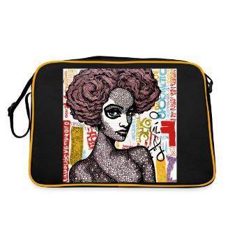 Unforgettable Inoubliable - Sac Retro - noir/or - Dos