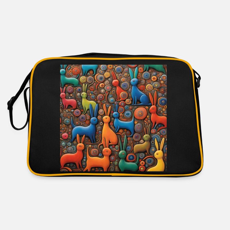 Surreal Pop Animals 10 Retro Bag