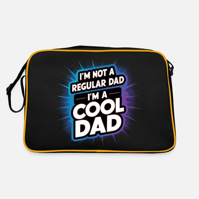 Cool Dad Spruch Vatertag Bester Vater Retro Tasche