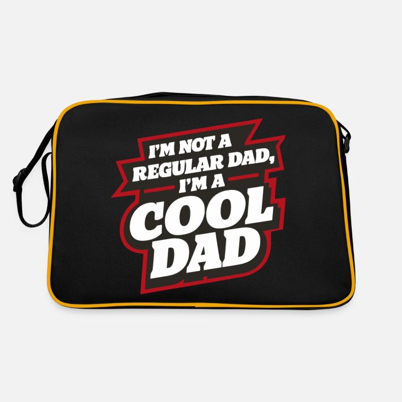 Cool Dad Spruch Vatertag Bester Vater Retro Tasche