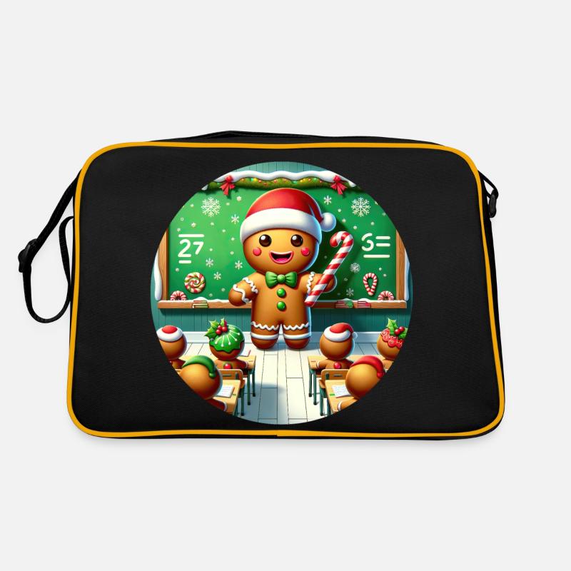 Gingerbread Teach's Yuletide Class Retro Bag