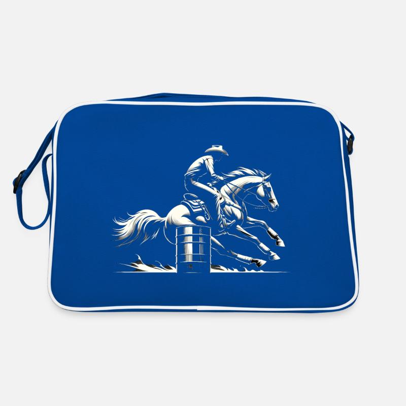 Barrel Racing Dynamism Retro Bag
