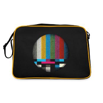 Retro Screen Vibes - Retro Bag - black/gold - Back