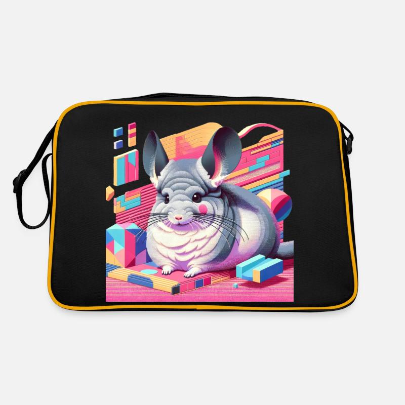 Chinchilla Neon Retro Retro Bag
