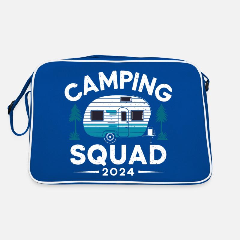 Camping Squad 2024 Caravan Camping Retro Bag