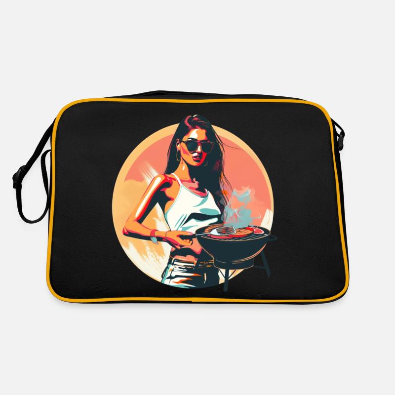Fille cuisinière Sac Retro