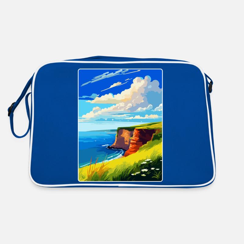 Berry Head Devon Vintage Reiseposter Souvenir Retro Tasche