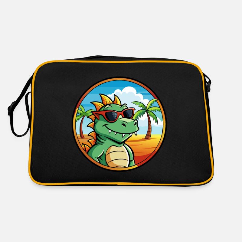 Dragon Funny Cartoon Summer Beach Sunglasses Cool Retro Bag