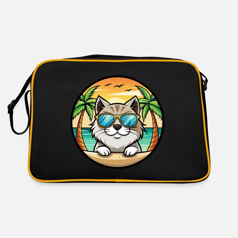Himalayan Race Dessin Animé Lunettes De Soleil Plage Sac Retro