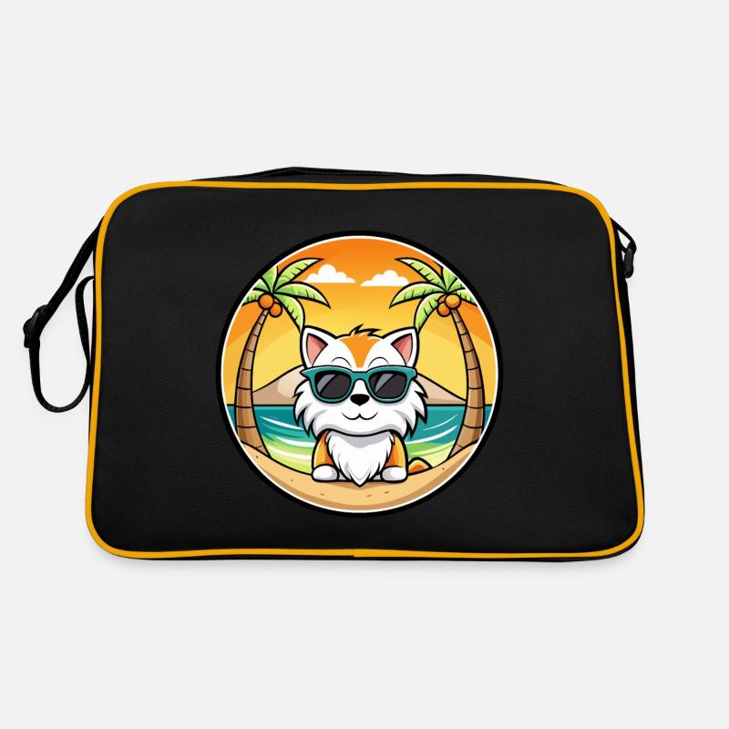 Ragdoll Cat Breed Cartoon Sunglasses Beach Retro Bag