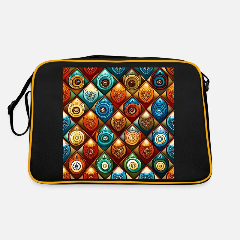 Seamless Ajrakh Retro Bag