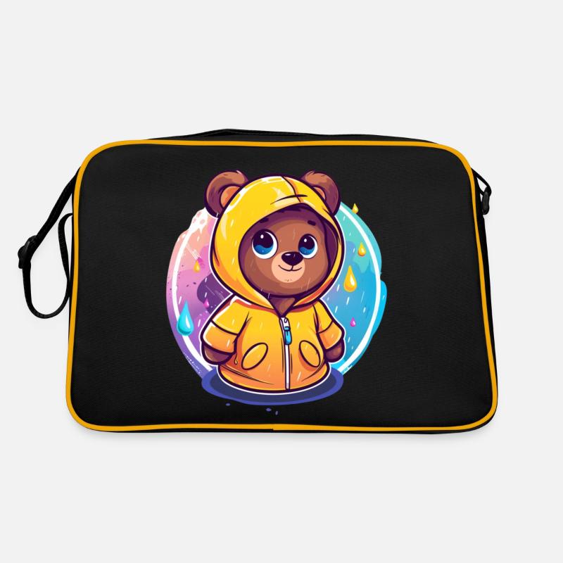 Teddybär Retro Tasche