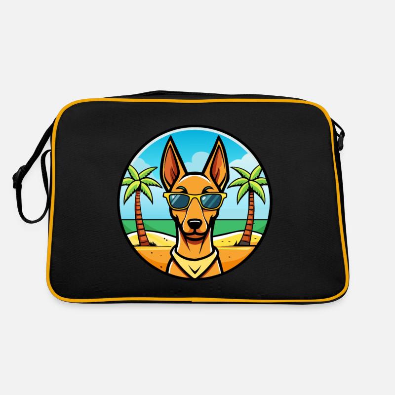 Pharaoh Hound Dog Breed Cartoon Sunglasses Beach Retro Bag