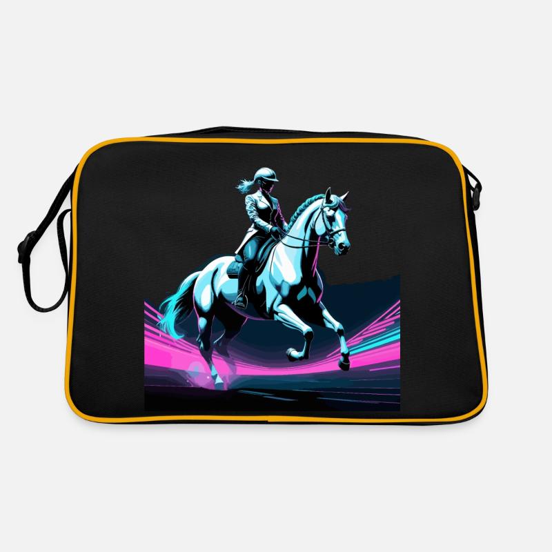 Dressage Équitation Cheval Dynamic Gift Sac Retro