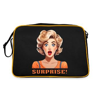 Surprise! - Retro Bag - black/gold - Back