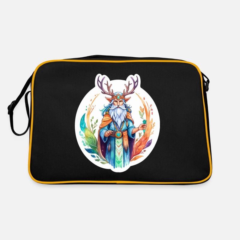 Druid Watercolors Retro Bag