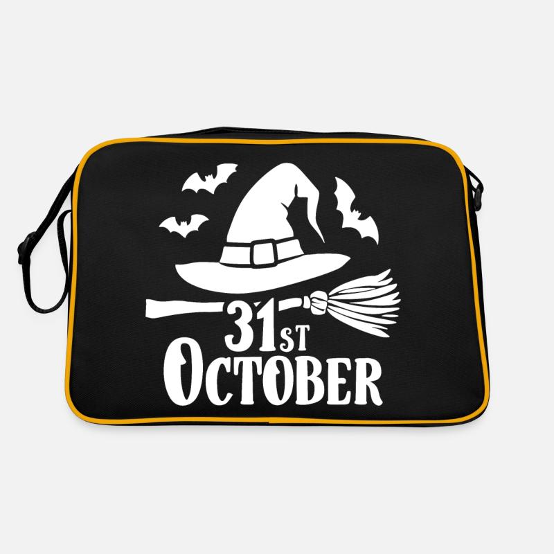 Halloween Saying Quote 31st October Retro Bag
