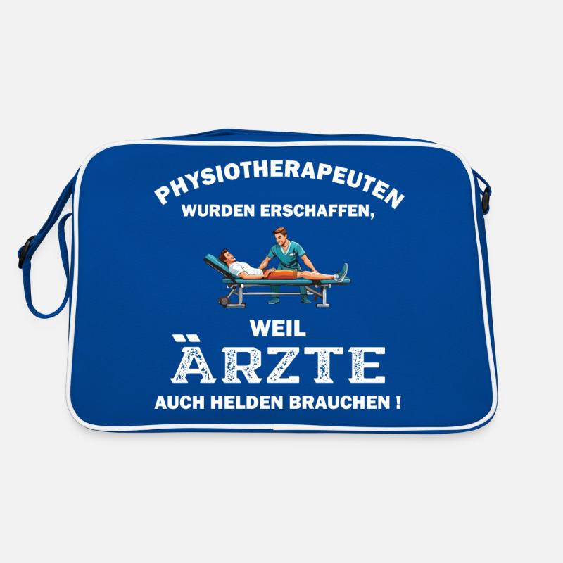 Physiotherapeut Geschenk Physio Physiotherapie Retro Tasche