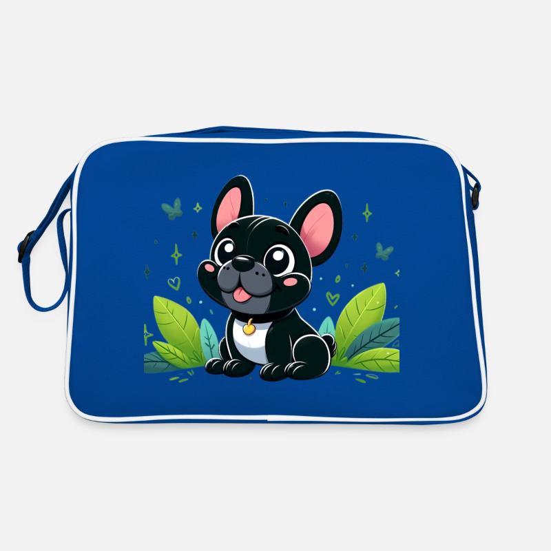 bouledogue français 2 Sac Retro