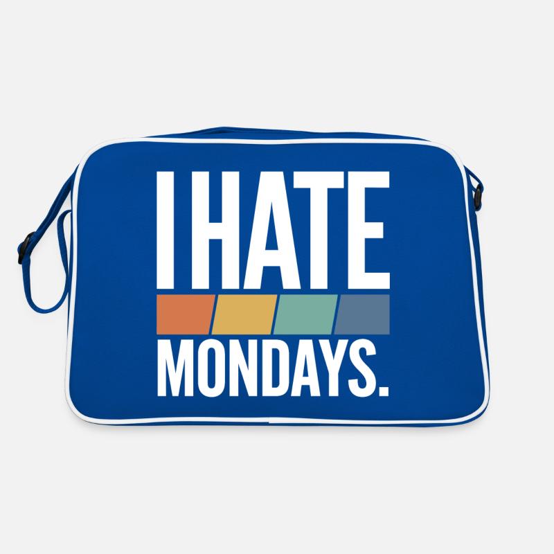 I Hate Mondays Retro Tasche