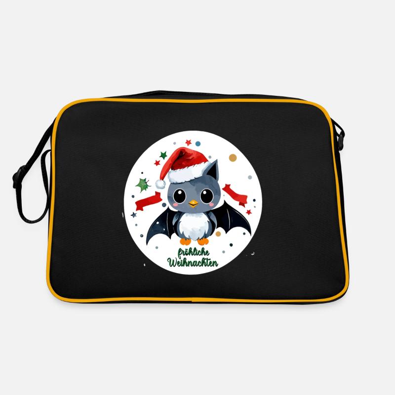Noël de chauve-souris Sac Retro