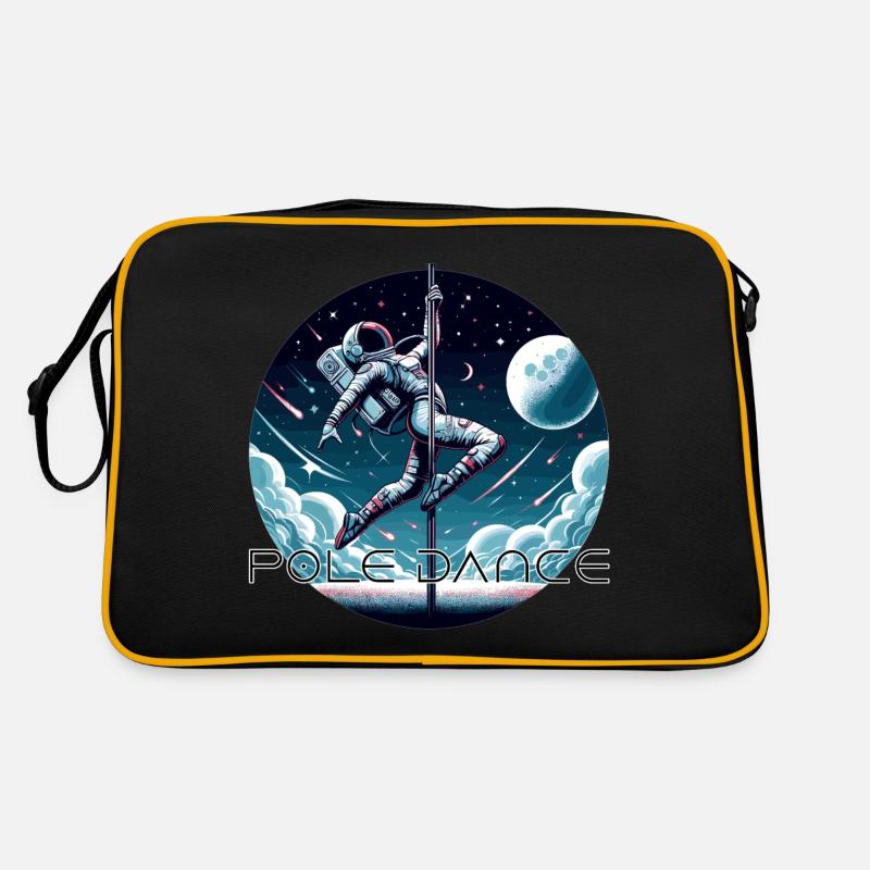 Pole Dance Astronautin Poledance Geschenk Retro Tasche